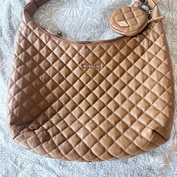 MZ Wallace Caramel leather metro shoulder bag - SPECIAL RELEASE! - Picture 5 of 10
